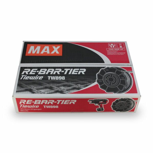 50 Rolls] MAX TW898 21 Gauge Rebar Tie Wire For RB397 RB398