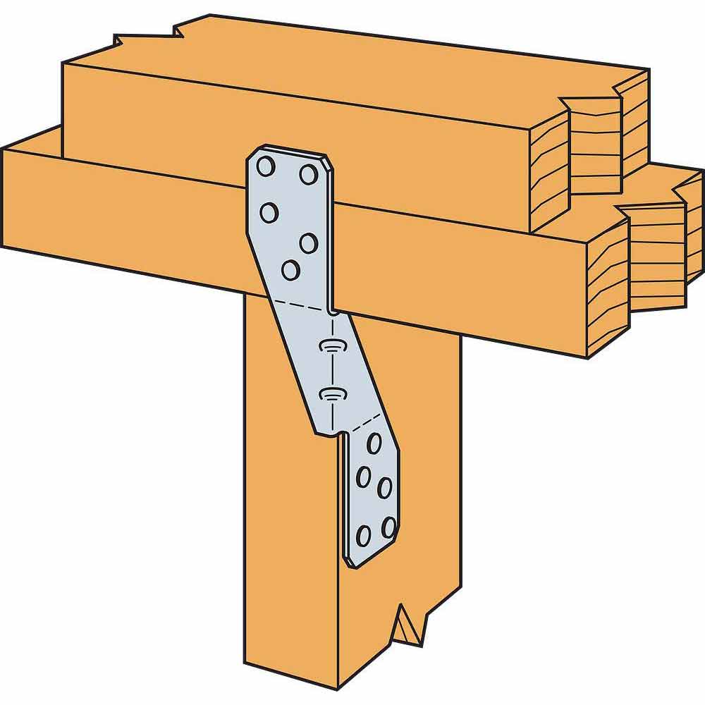 Simpson Strong-Tie H2.5A H2.5A 18-Gauge Galvanized Hurricane