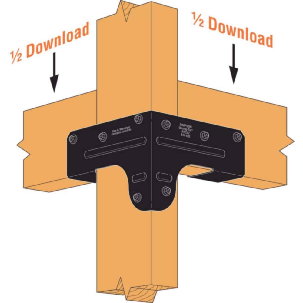 Simpson Strong-Tie APRTC2 Rigid Tie Corner Connector