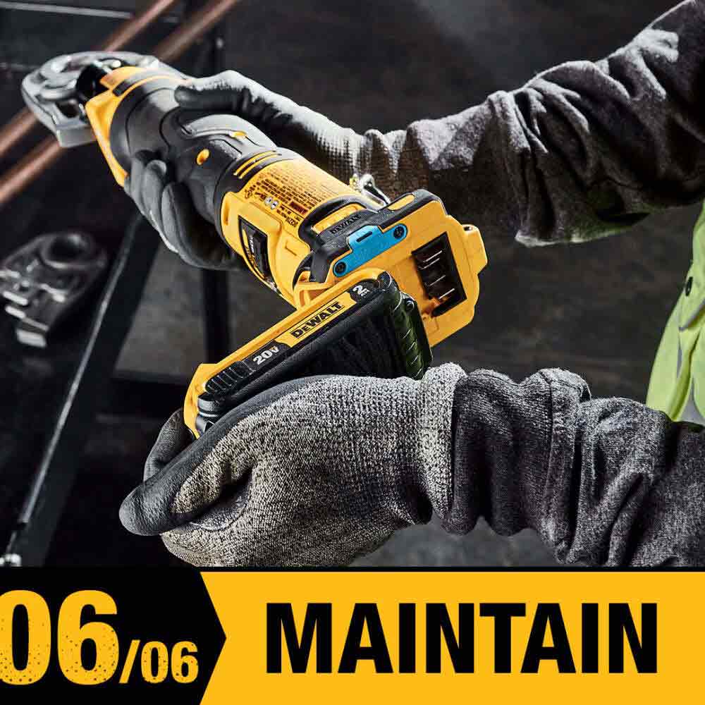 Buy DeWalt DCE200M2K 20V Max Plumbing Pipe Press Tool Kit With