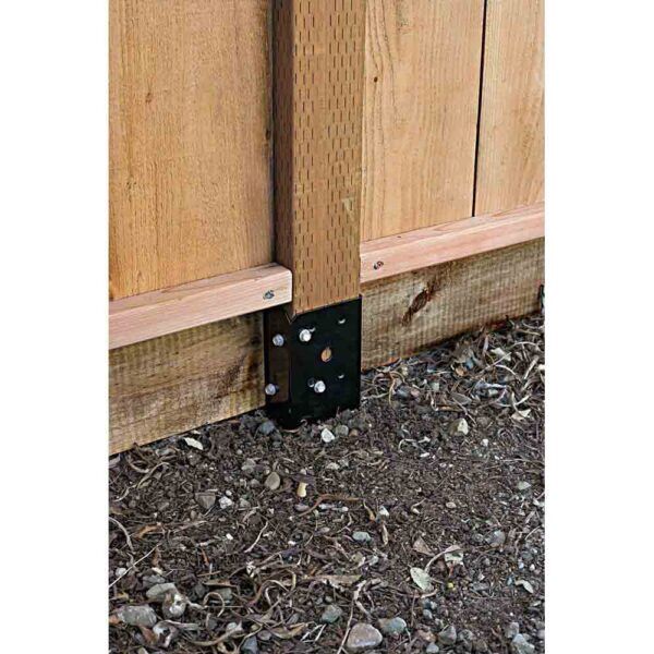 Buy Simpson Strong-Tie FPBS44 E-Z Spike Black Powder-Coated Post