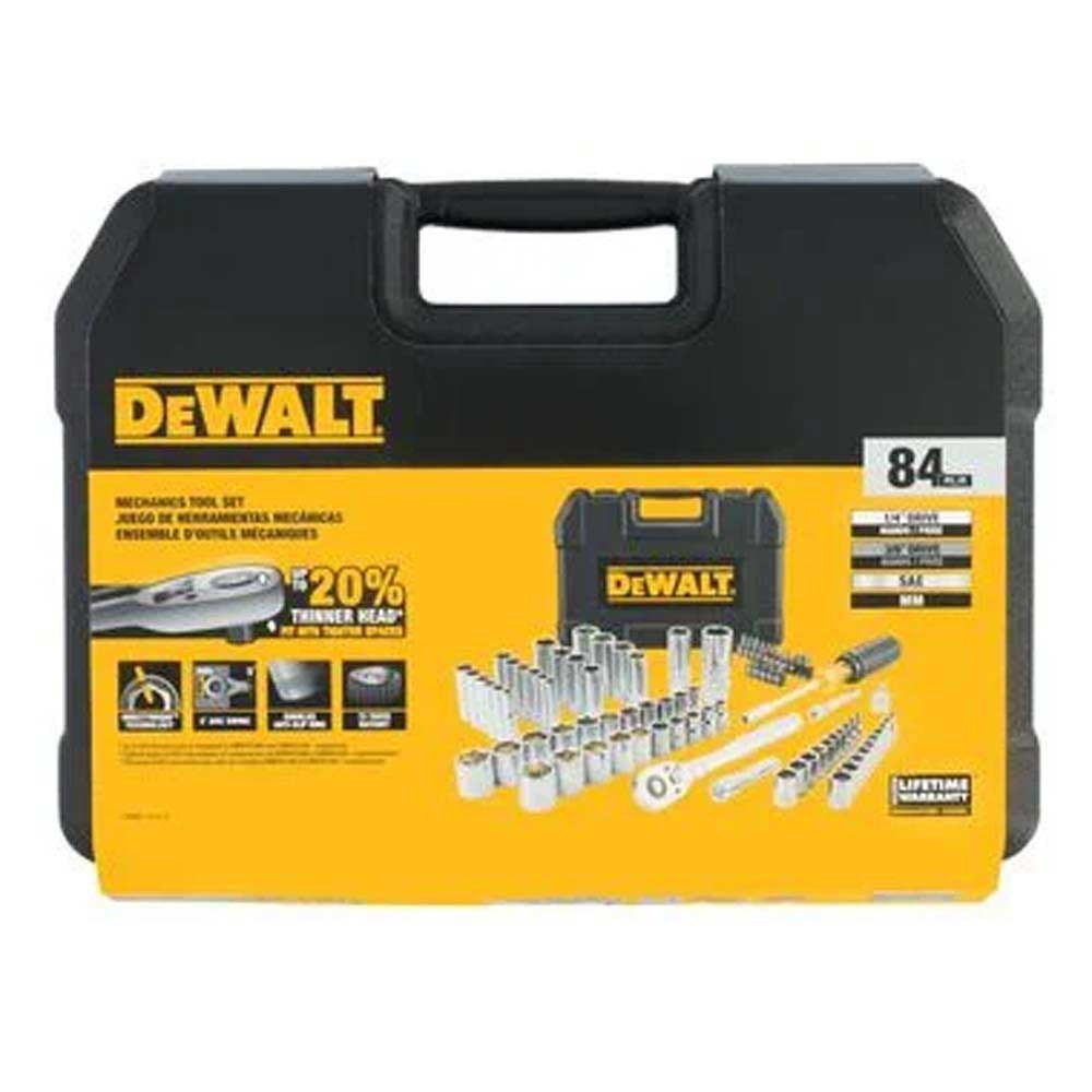 Buy DeWalt DWMT45424 84 Piece Mechanics Tool Set - Heyden Supply
