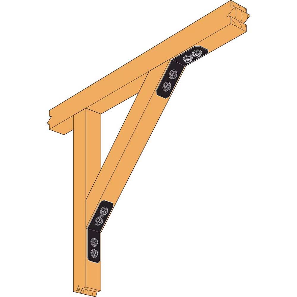 Buy Simpson Strong-Tie APVKB45-4 Decorative Knee Brace Connector